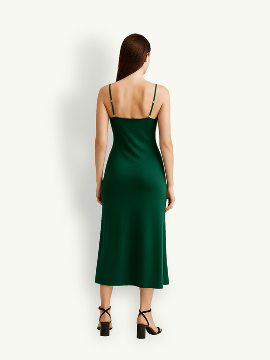 Satin Evening Dress