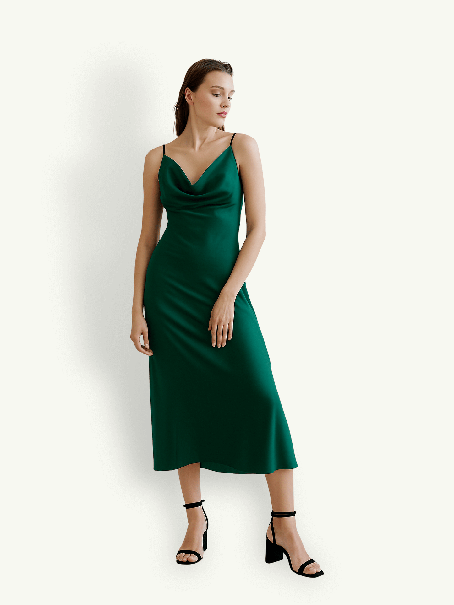 Satin Evening Dress
