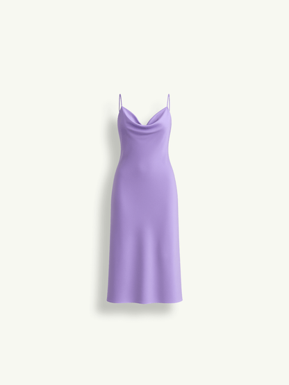 Satin Evening Dress