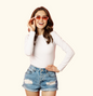 Pieces Short Sleeve Sweater